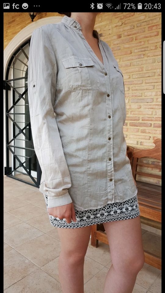 Blusa de seda sin estrenar