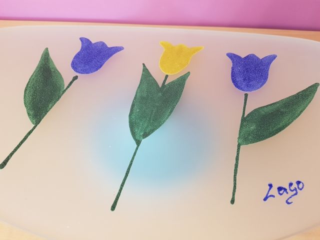 Centro de mesa marca LAGO