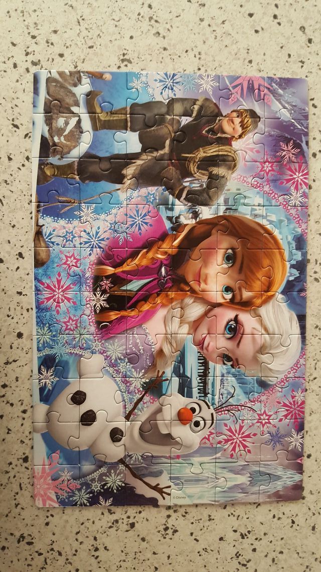 Puzzle 2x60 Frozen Clementoni