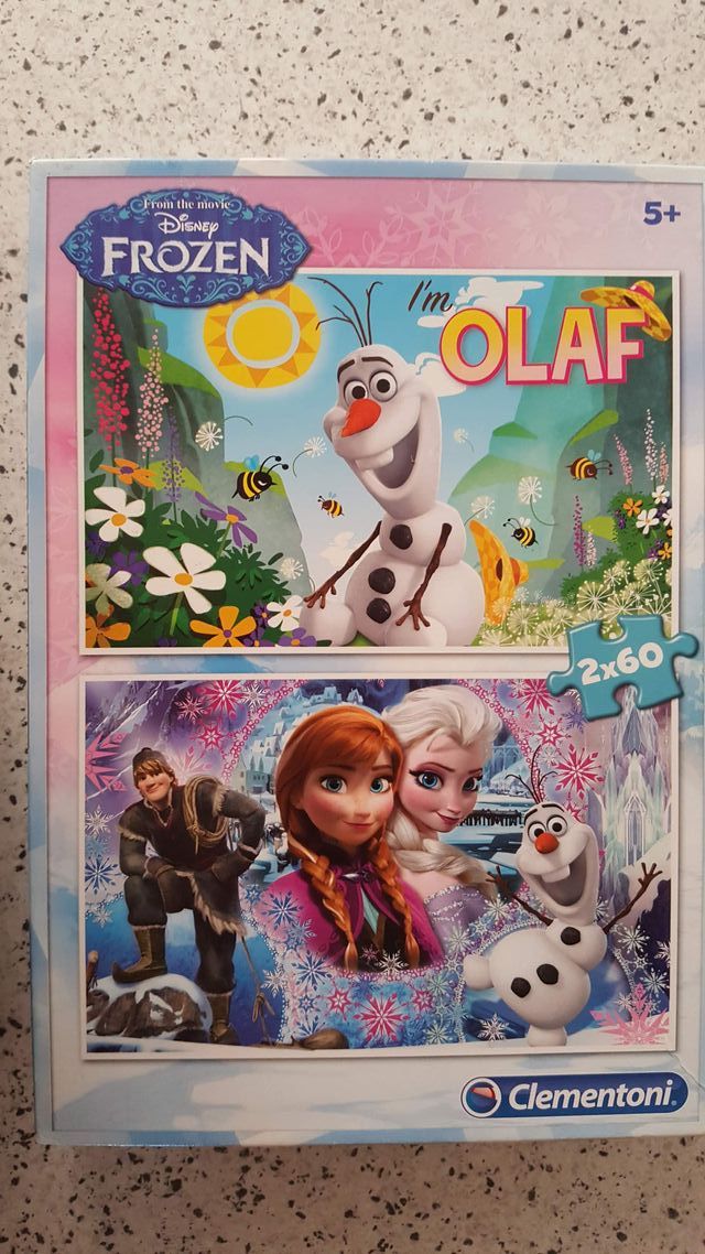Puzzle 2x60 Frozen Clementoni