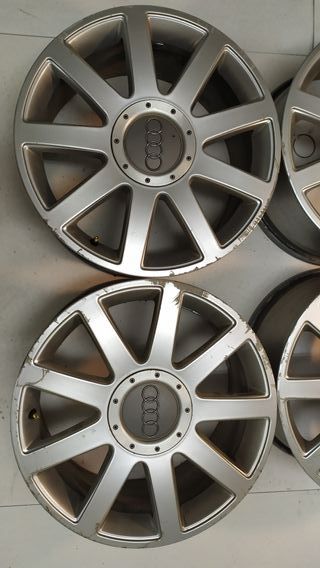 Llantas Audi 17 pulgadas originales Old Rs4