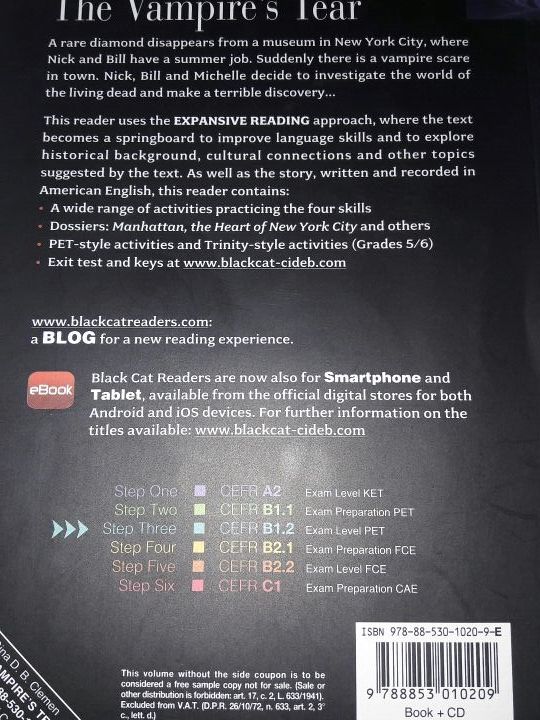 The Vampire's Tear. Black Cat.