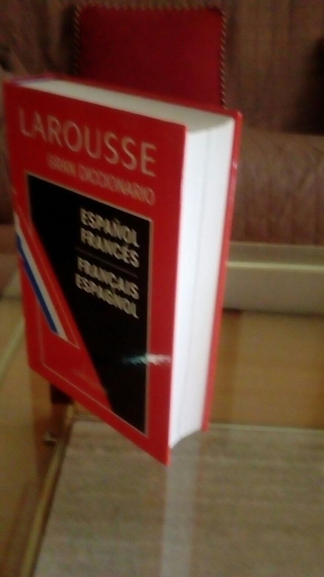 gran diccionario francés Larousse libro