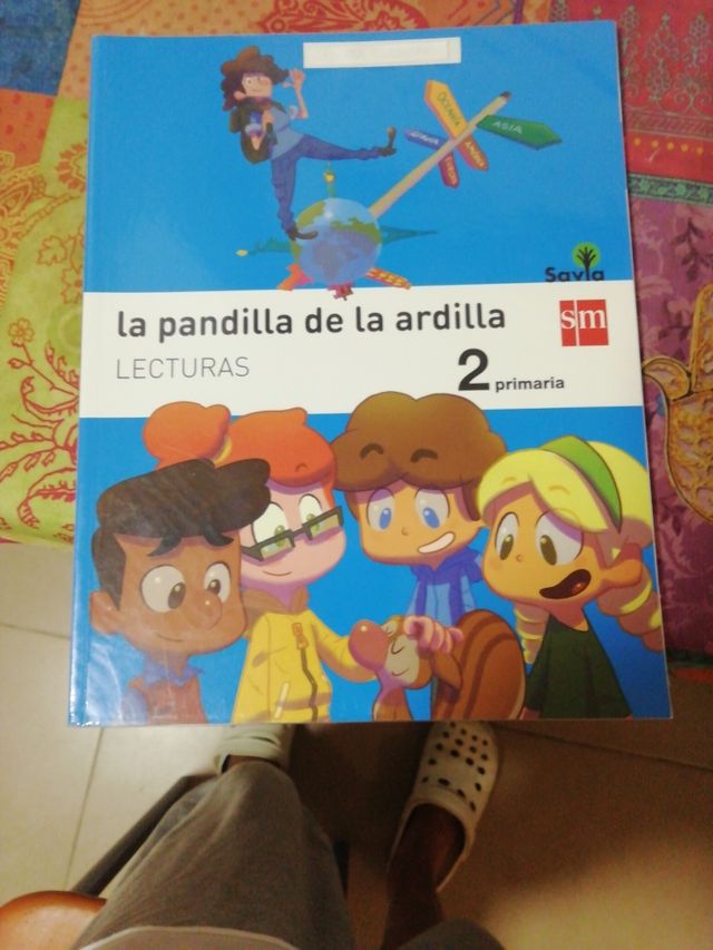 libro lectura la pandilla de la ardilla