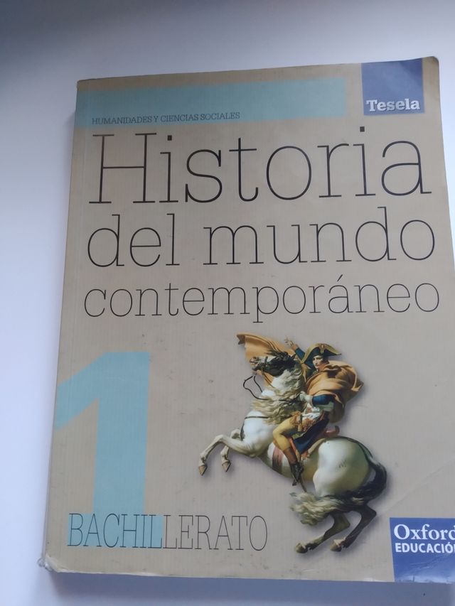Historia del mundo contemporáneo de 1 bachillerato