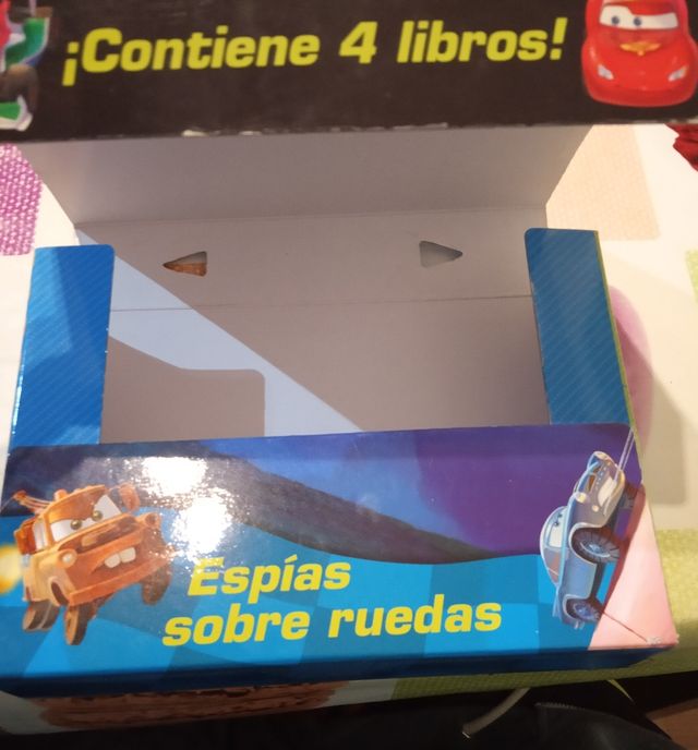 4 libros de Cars 2