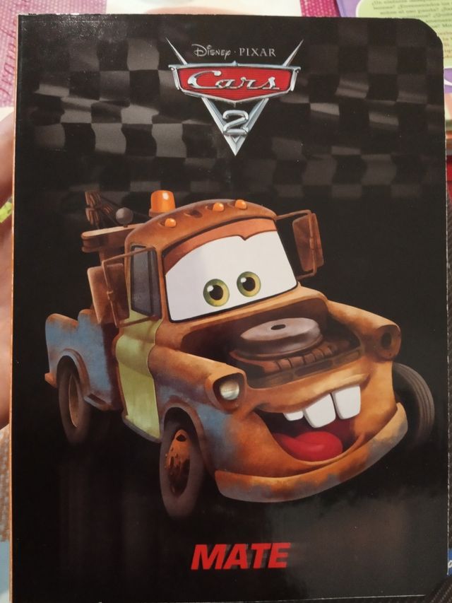 4 libros de Cars 2