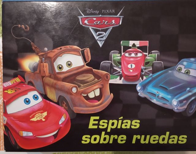 4 libros de Cars 2