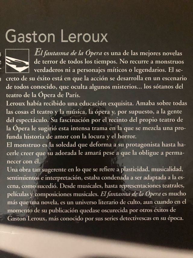 El Fantasma de la Ópera