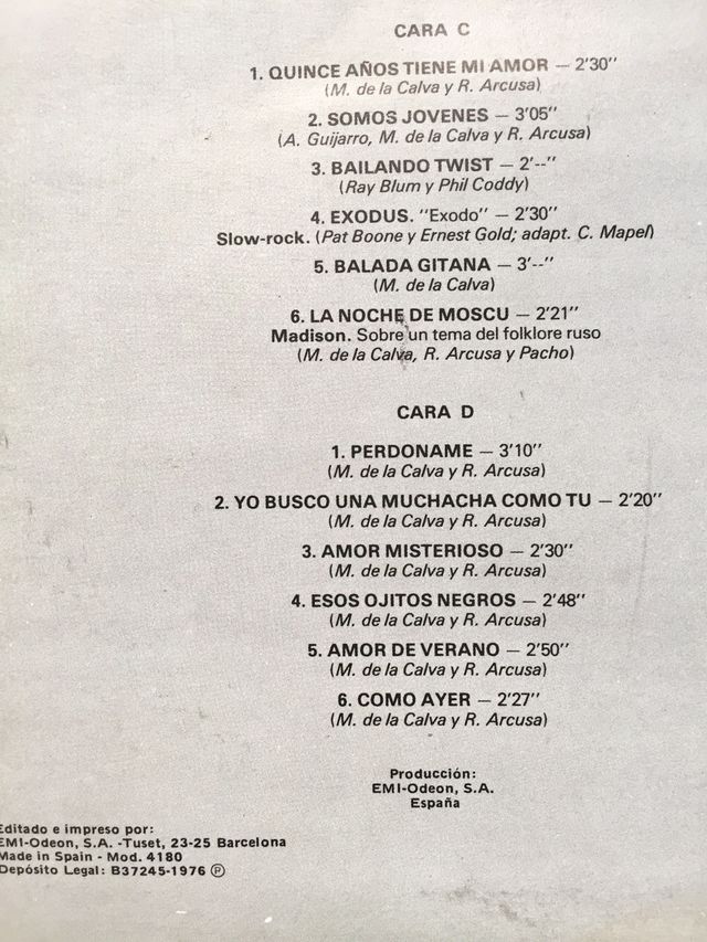 Álbum de 2 LPS DÚO DINAMICO