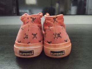 superga niño naranja