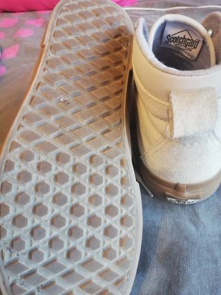 vans bota beige