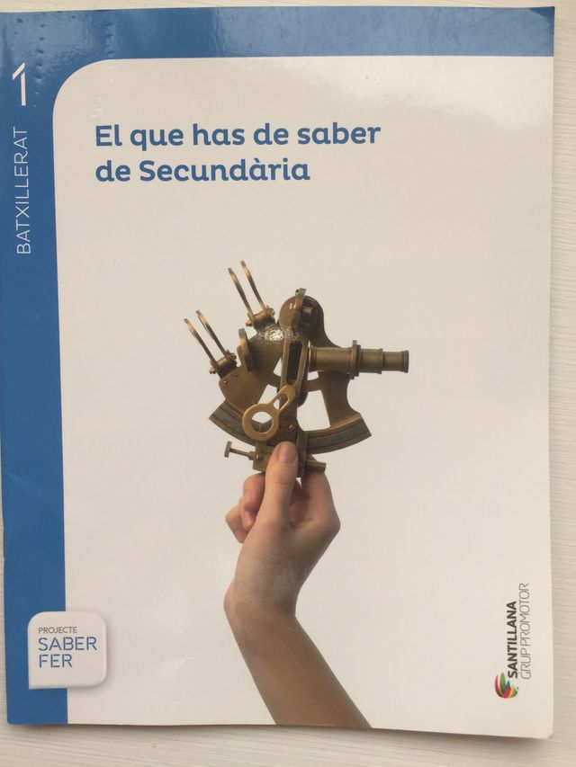 Llibre mathematiques applicato al cs 1er di batx