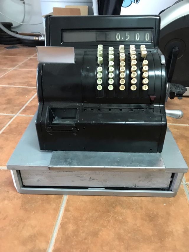 Máquina registradora vintage