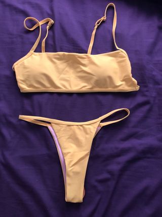Segunda Amarillo Por Brasileña De Mano 9 Bikini 0wknPO