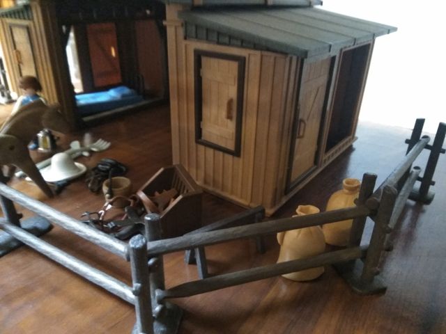 Silver Ranch Ref: 3768. Rancho Playmobil antiguo