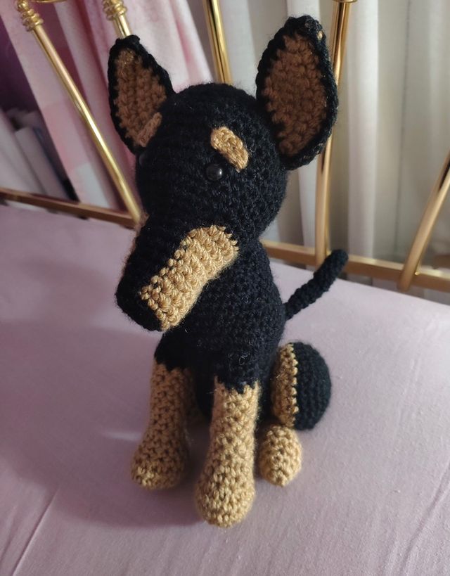 Doberman Grande Amigurumi