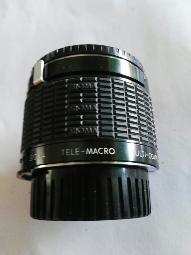 objetivo sigma. tele macro