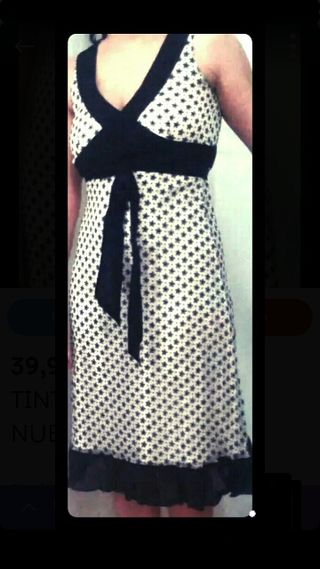 VESTIDO TINTORETTO. 1 SÓLO USO de segunda mano por 29,95 EUR en Badajoz en  WALLAPOP