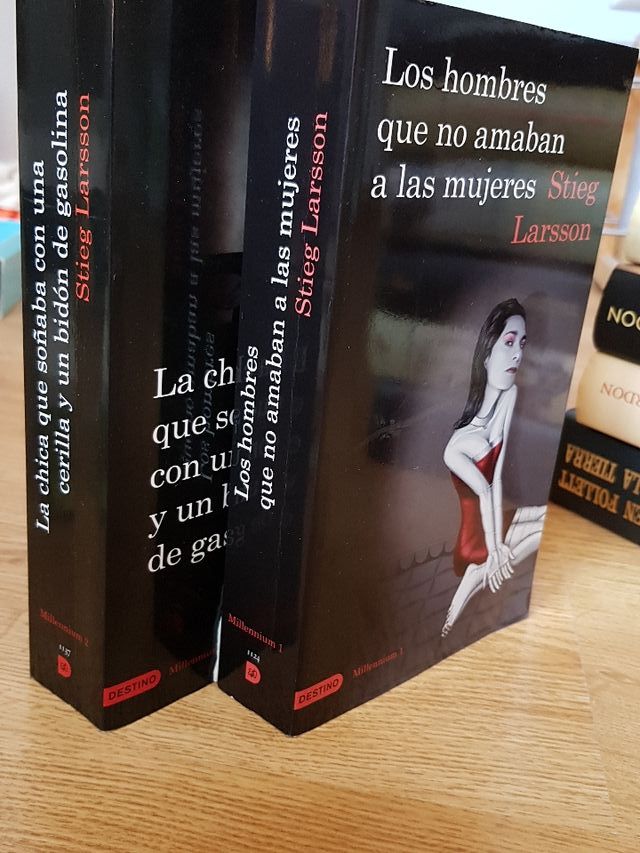 2 Novelas de Stieg Larsson, Millenium 1 y 2