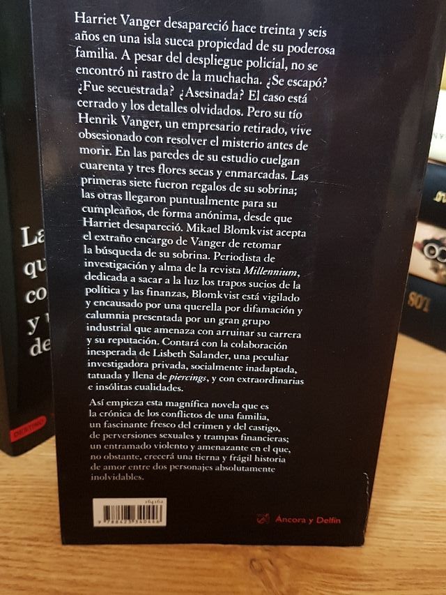 2 Novelas de Stieg Larsson, Millenium 1 y 2