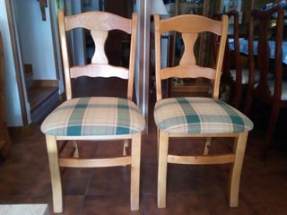 sillas de pino reforzadas tapizadas sillas de pino reforzadas tapizadas