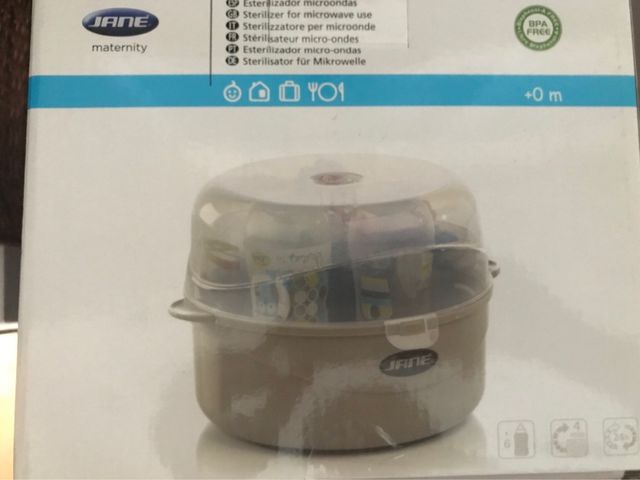 Esterilizador biberones microondas