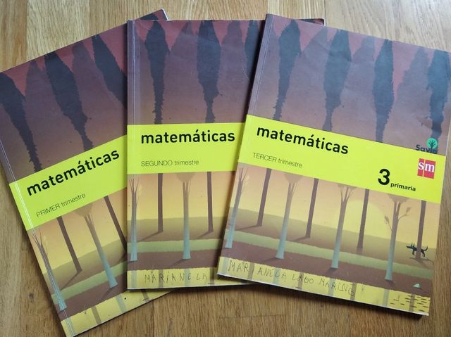 Libros escolares matemáticas 3°primaria sm