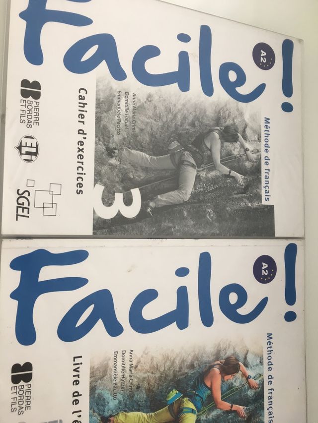 Libro Francés ejercicios más libro