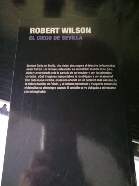 Libro "el ciego de Sevilla"