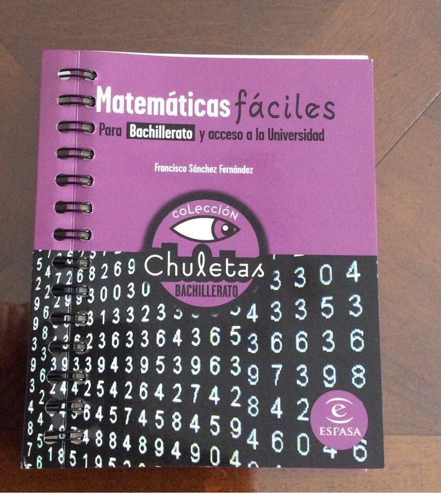 Matemáticas  para bachillerato y acceso a uni
