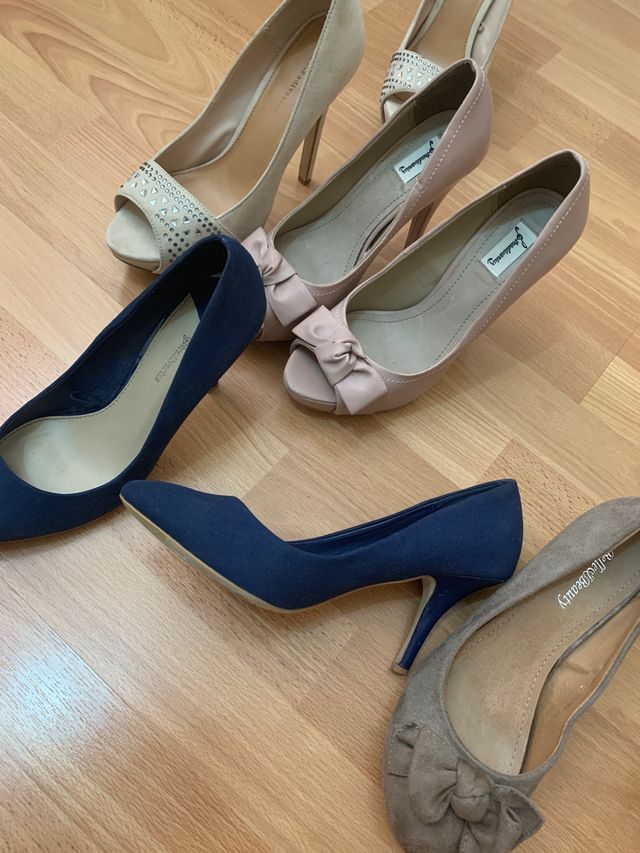 5 pares zapatos por 15€