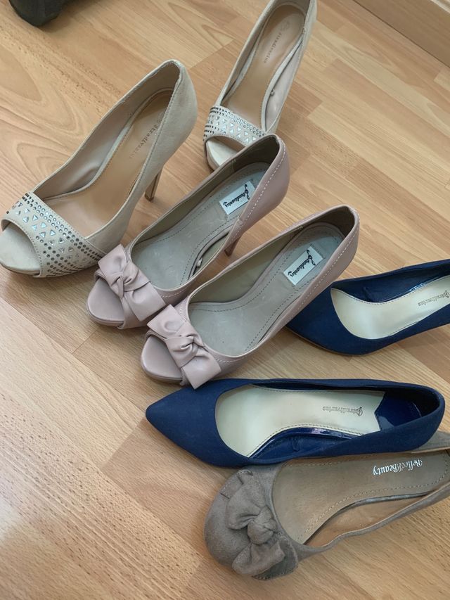 5 pares zapatos por 15€