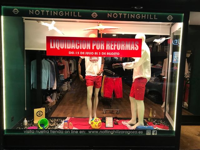 Rutulacion tiendas escaparates y vehículos