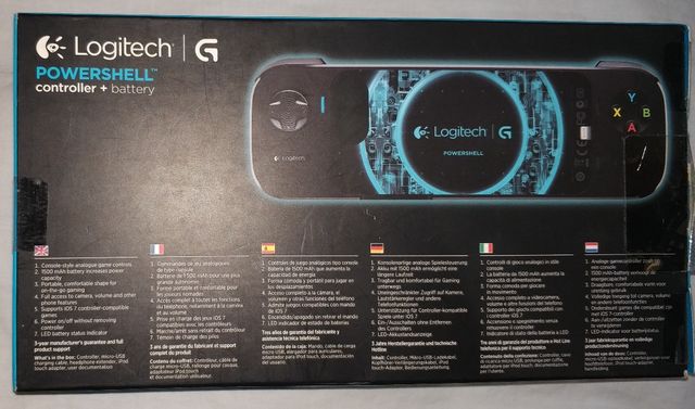 Logitech Powershell (mando + batería para iPhone) 