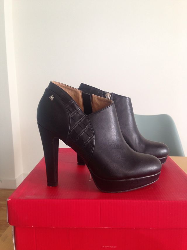 Zapatos "Maria mare" piel.