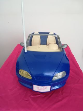coche barbie teledirigido