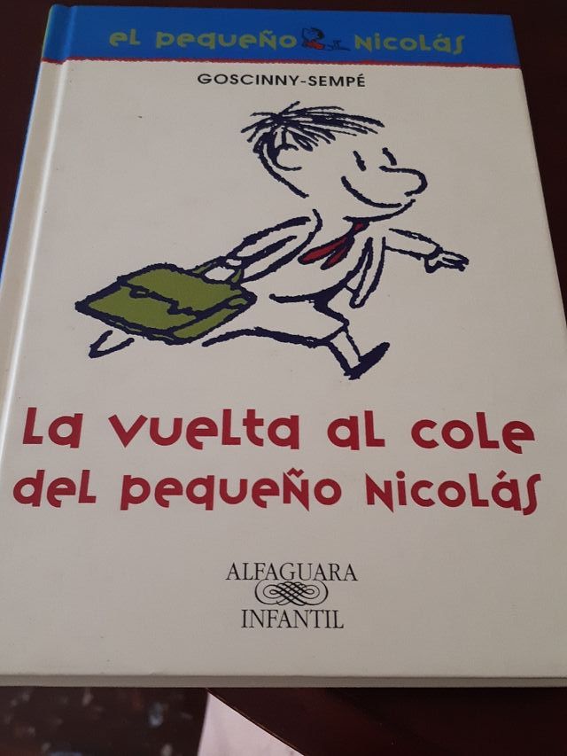 La vuelta al cole del pequeño Nicolas