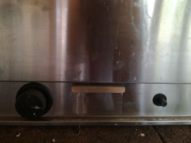 Plancha industrial hostelería