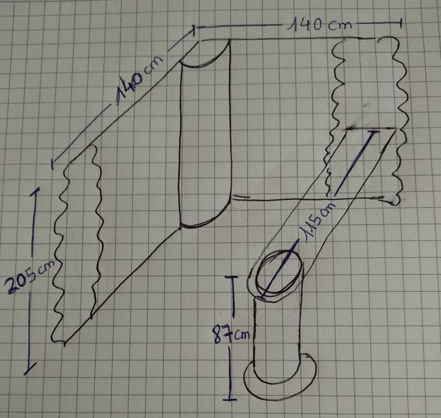 Barra bar de mármol travertino