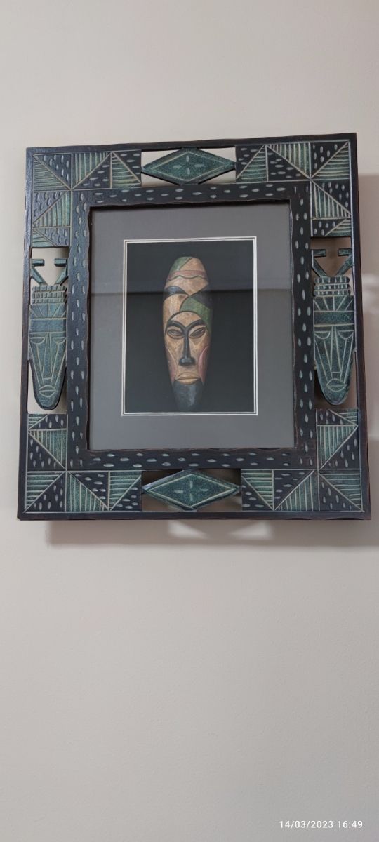 Cuadros étnicos en 3D