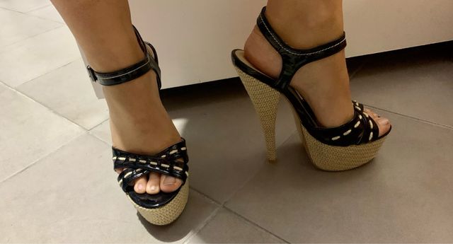 Sandalias tacón plataforma