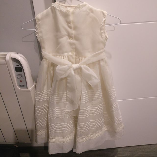 Vestido niña de ceremonia.