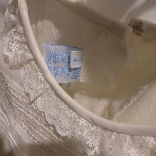 Vestido niña de ceremonia.