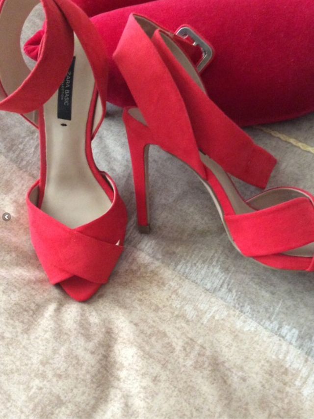 Sandalias tacón Zara