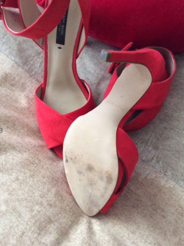 Sandalias tacón Zara