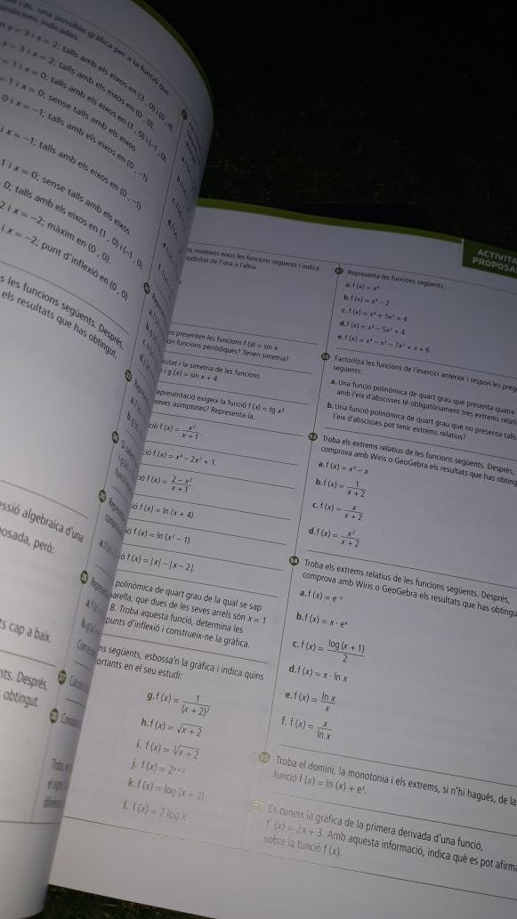 matemáticas aplicadas Nuevos .Batx 1