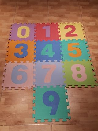 suelo niños puzzle