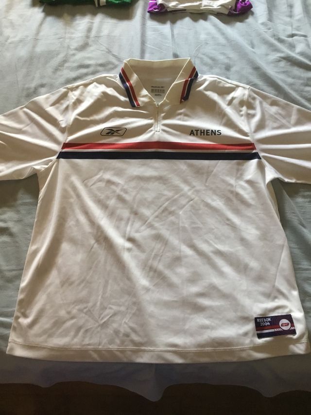 Camiseta Deporte Reebok Olimpiadas Atenas 04 Nueva