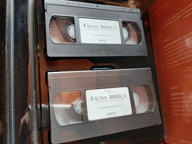 Enciclopedia VHS+libros Félix Rdrgz de la Fuente